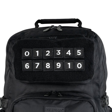 Embroidered Number Patch