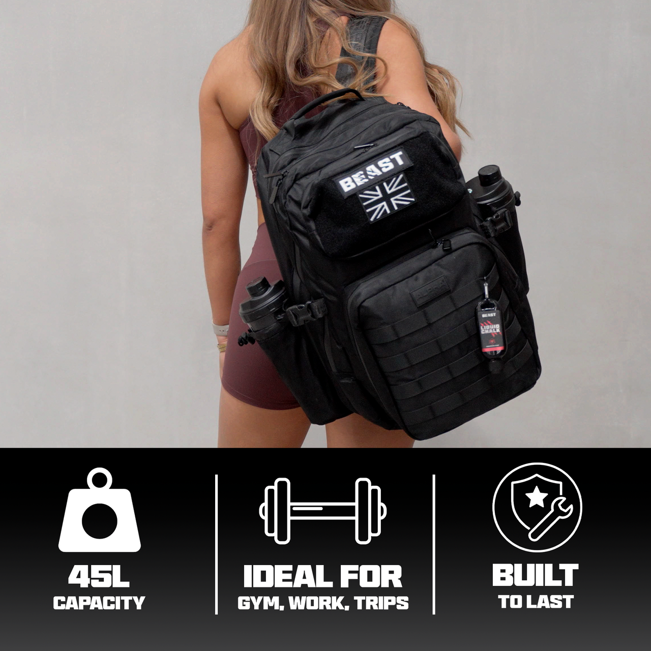 Alpha Designs Operator 45L  Fully Loaded Backpack