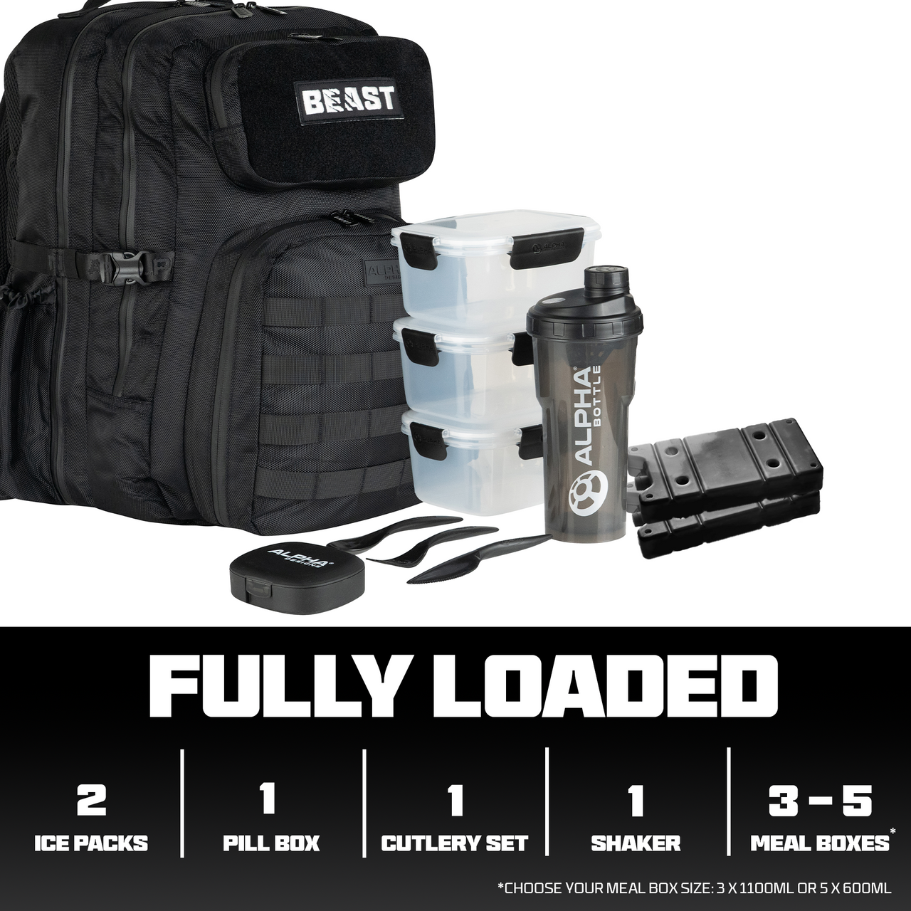 Alpha Designs Operator 45L  Fully Loaded Backpack