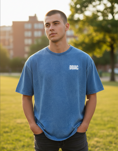 Oversized Acid Wash - “Live, Laugh, Love... DBAC” T-shirt