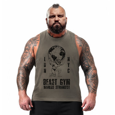 Beast World Vest Khaki