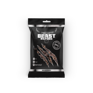 BEAST Biltong - 24g Protein Per bag! 100% Grass Fed Beef - 32 pack