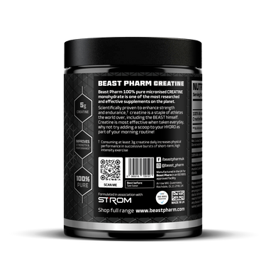 100% Pure Micronised Creatine Monohydrate