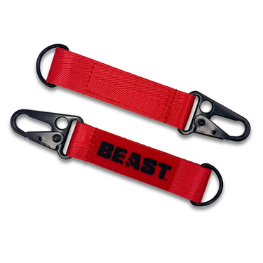 BEAST FLIGHT TAG KEYRING