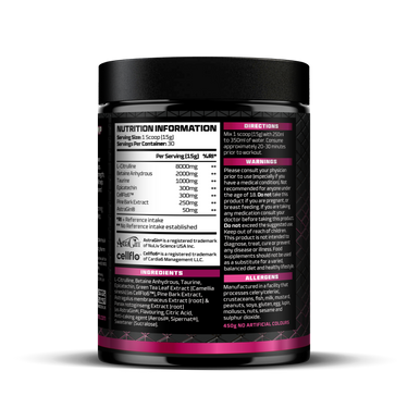 PUMP Stimulant Free Pre-Workout