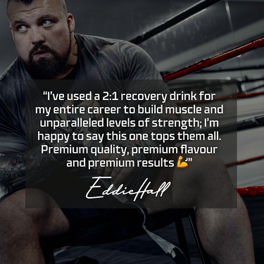 RECOVER Eddie Hall quote
