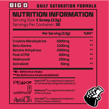 Big D nutrition