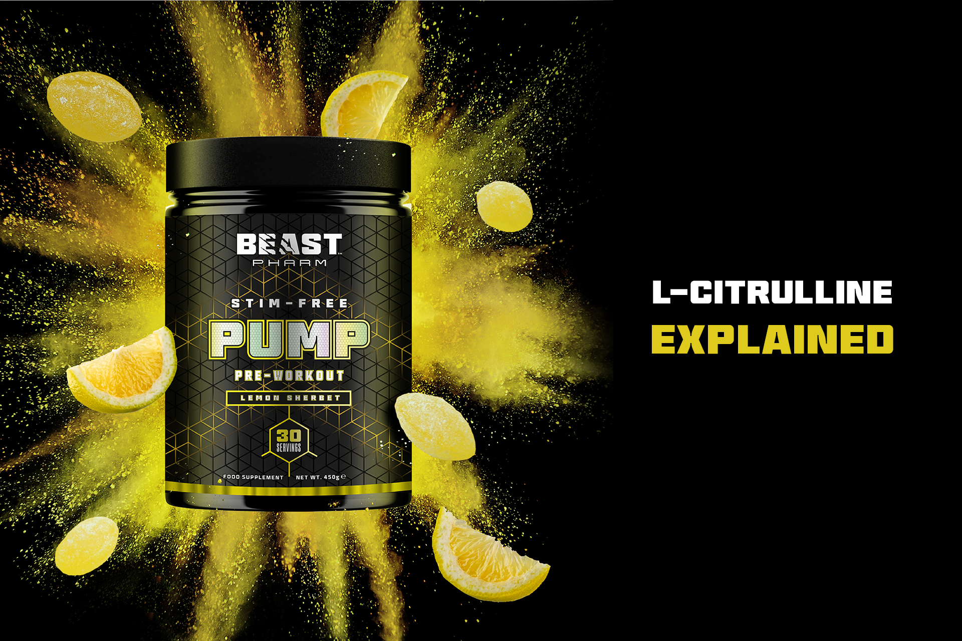 L-Citrulline Explained: How It Works and Why PUMP Uses The Pure Form