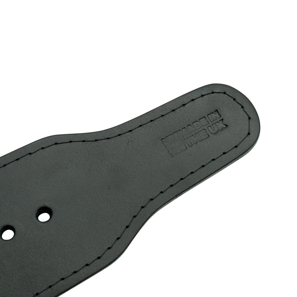 Alpha Designs Signed 'BEAST' 10mm Single-Prong Powerlifting Belt - Stealth Edition - Hand made in the UK