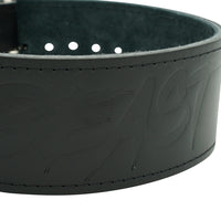 Thumbnail for Alpha Designs Signed 'BEAST' 10mm Single-Prong Powerlifting Belt - Stealth Edition - Hand made in the UK