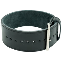 Thumbnail for Alpha Designs Signed 'BEAST' 10mm Single-Prong Powerlifting Belt - Stealth Edition - Hand made in the UK