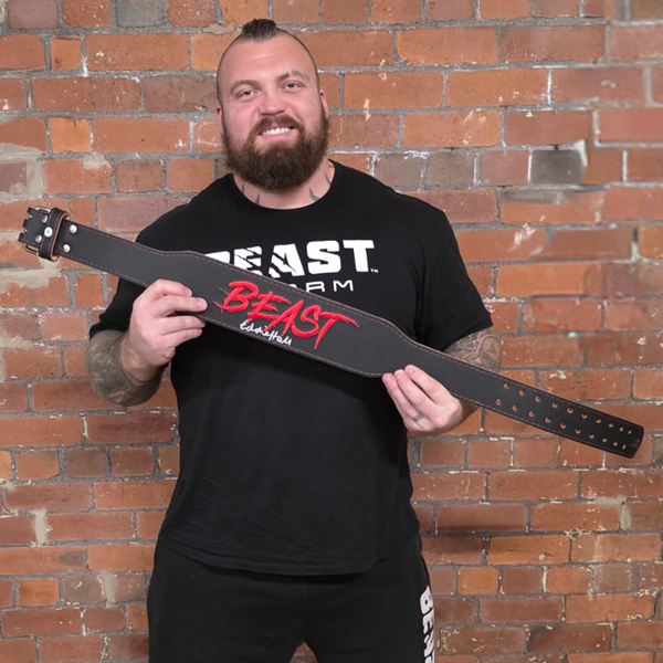 Alpha Designs Signed 'BEAST' Weightlifting Belt - Hand-made in the UK
