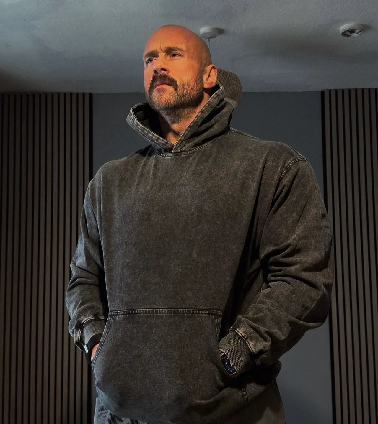 DBAC Black Acid Wash Hoodie