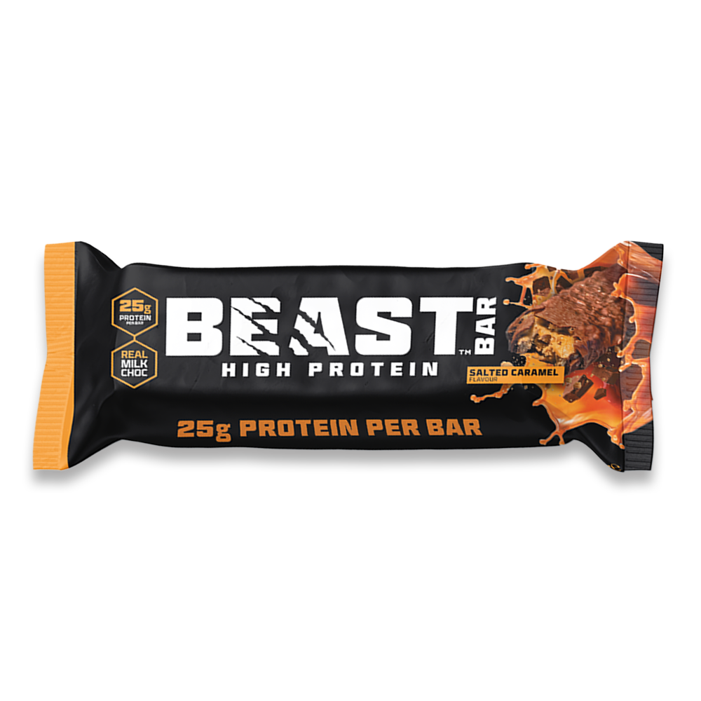 Beast Bar Salted Caramel - Single - 25G Protein Per Bar!