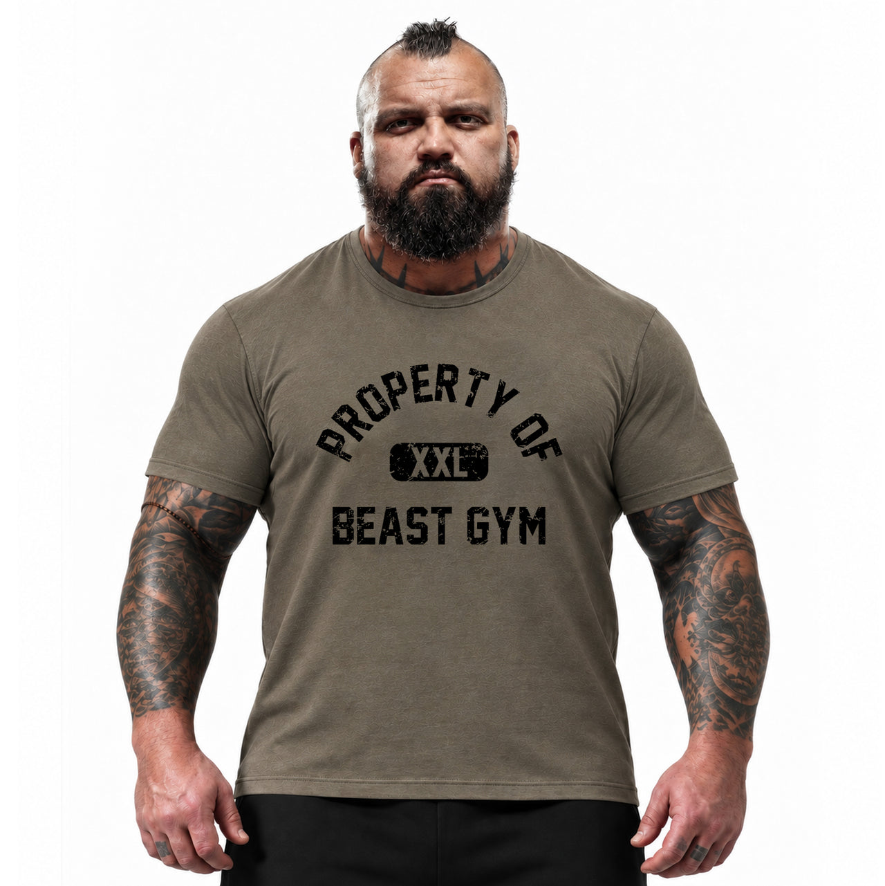 Beast Khaki Property Of T-Shirt