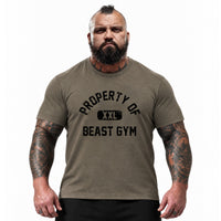 Thumbnail for Beast Khaki Property Of T-Shirt