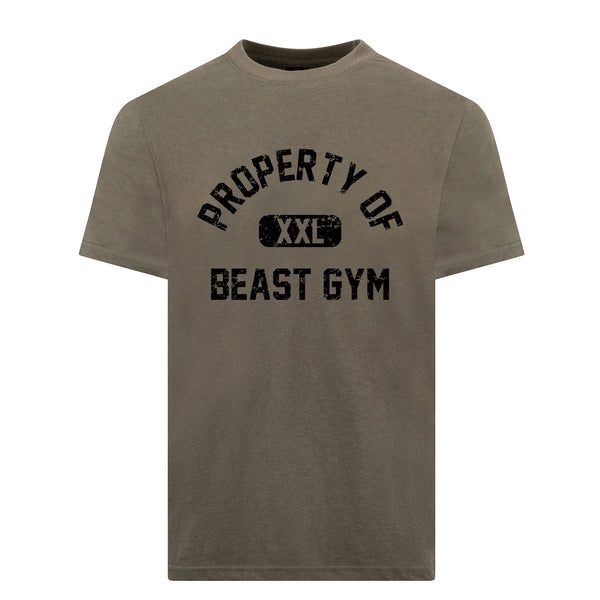Beast Khaki Property Of T-Shirt