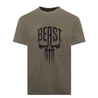 Thumbnail for BEAST SKULL KHAKI - Training T-Shirt