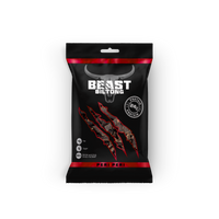 Thumbnail for BEAST Biltong - 24g Protein Per bag! 100% Grass Fed Beef - 32 pack