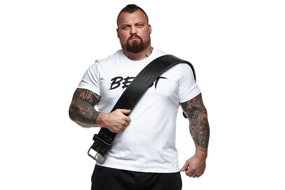Alpha Designs Signed 'BEAST' 10mm Single-Prong Powerlifting Belt - Stealth Edition - Hand made in the UK