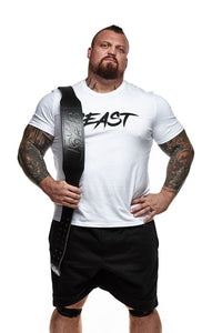 Thumbnail for Alpha Designs Signed 'BEAST' Weightlifting Belt Stealth Edition - Hand-made in the UK