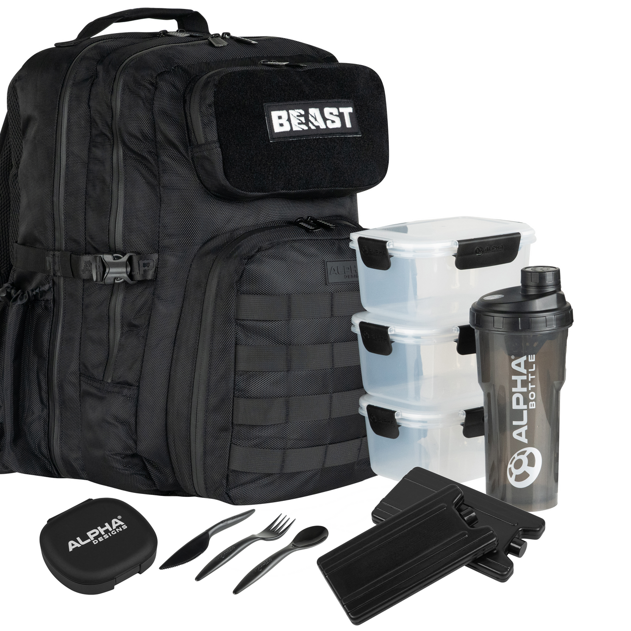 Box Rucksack Alpha Designs Operator 45L Fully Loaded Backpack – BEAST™