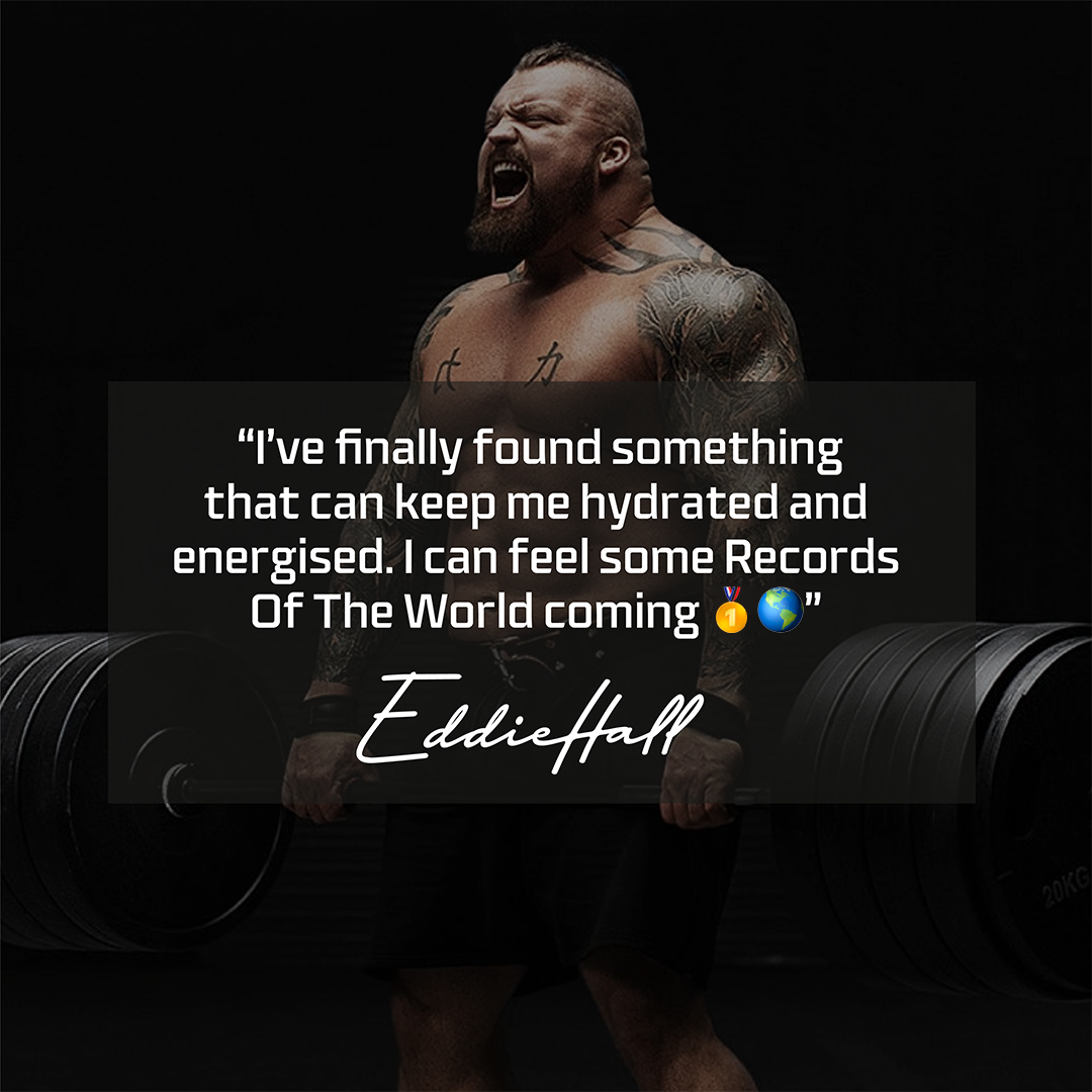 Beast Pharm HYDRO Eddie Hall quote