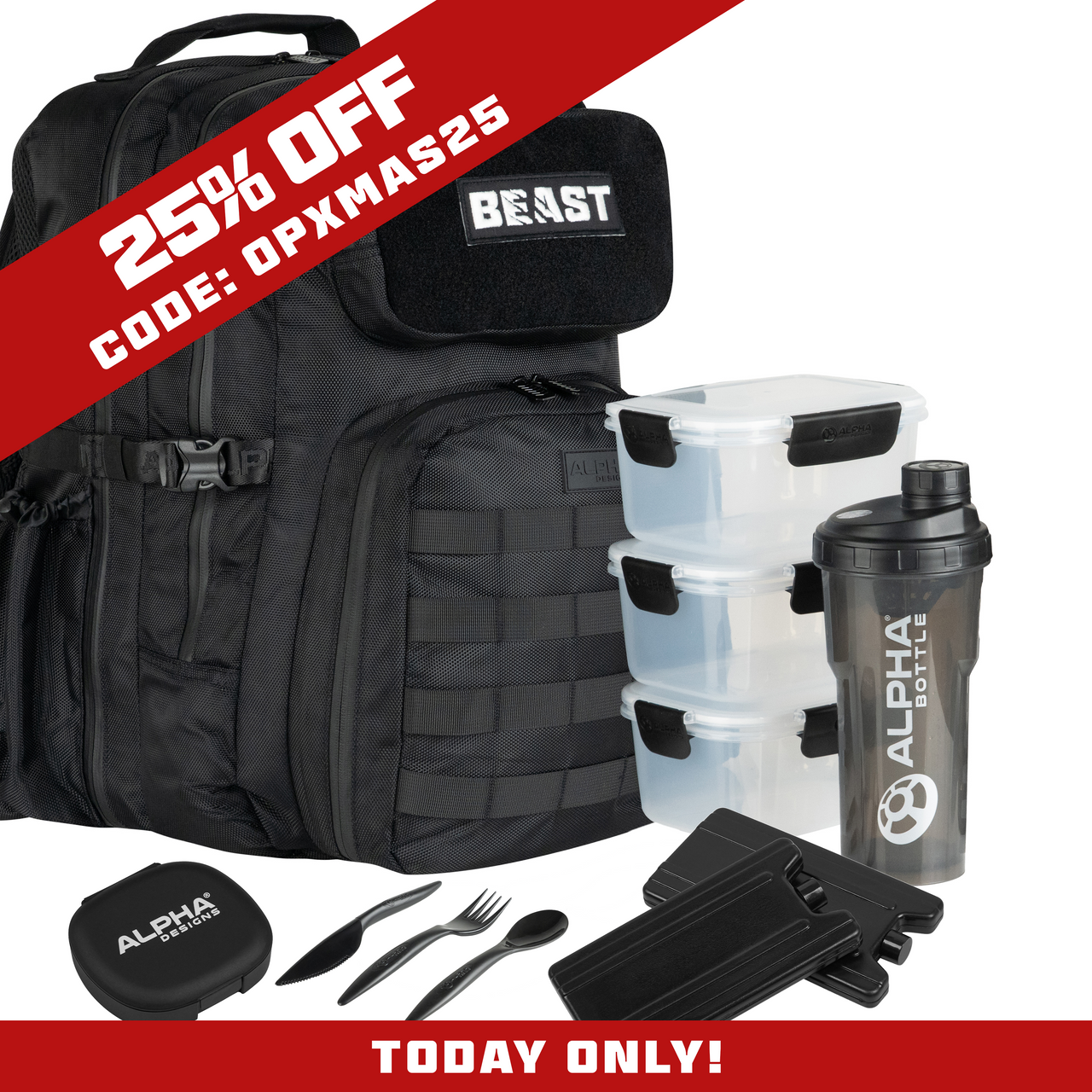 Alpha Designs Operator 45L  Fully Loaded Backpack