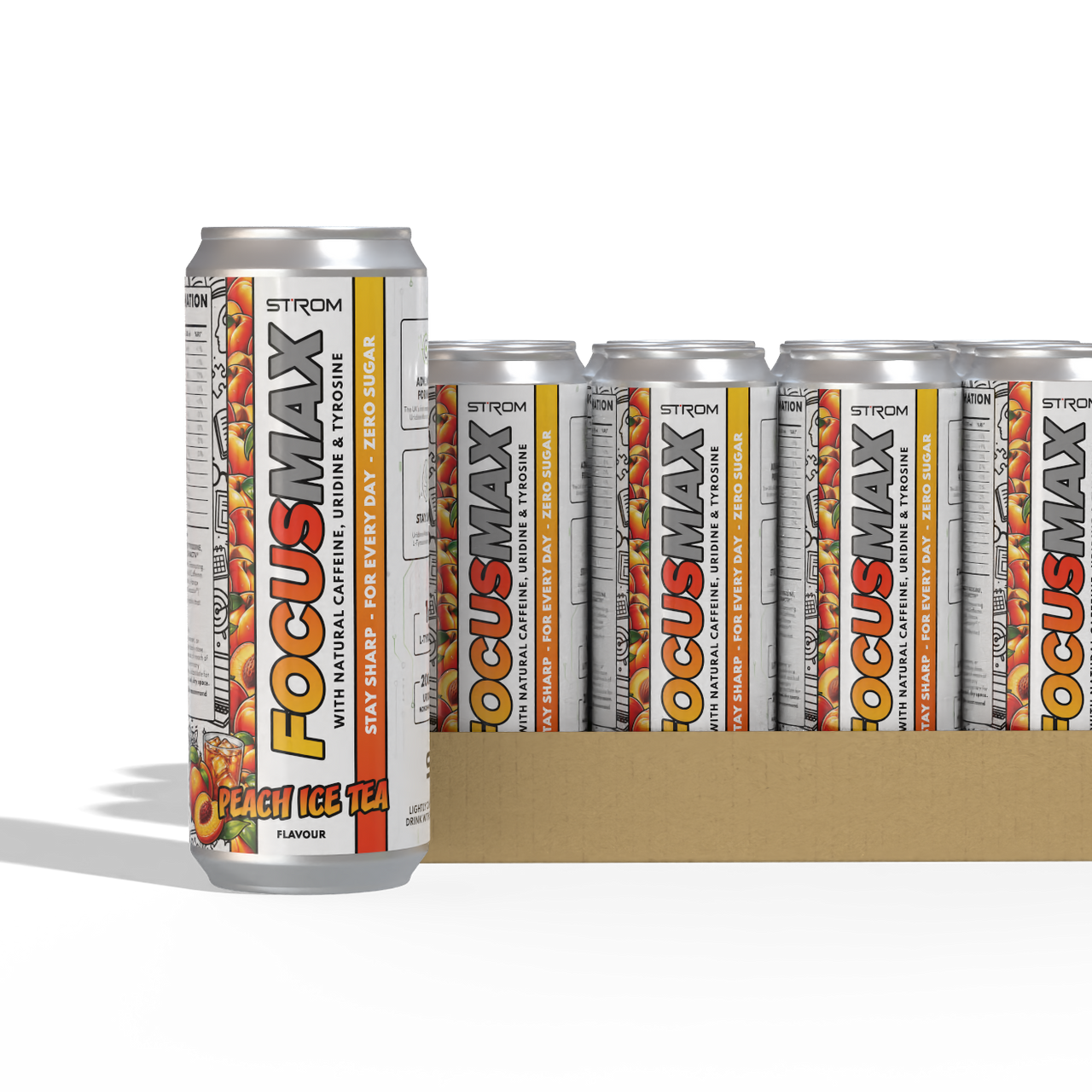 STROM FOCUSMAX CANS - 12 X 330ML