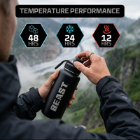 Thumbnail for Beast 1L Insulated Steel Bottle