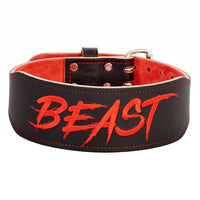 Thumbnail for Alpha Designs Signed 'BEAST' Weightlifting Belt - Hand-made in the UK