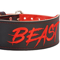 Thumbnail for Alpha Designs Signed 'BEAST' Weightlifting Belt - Hand-made in the UK
