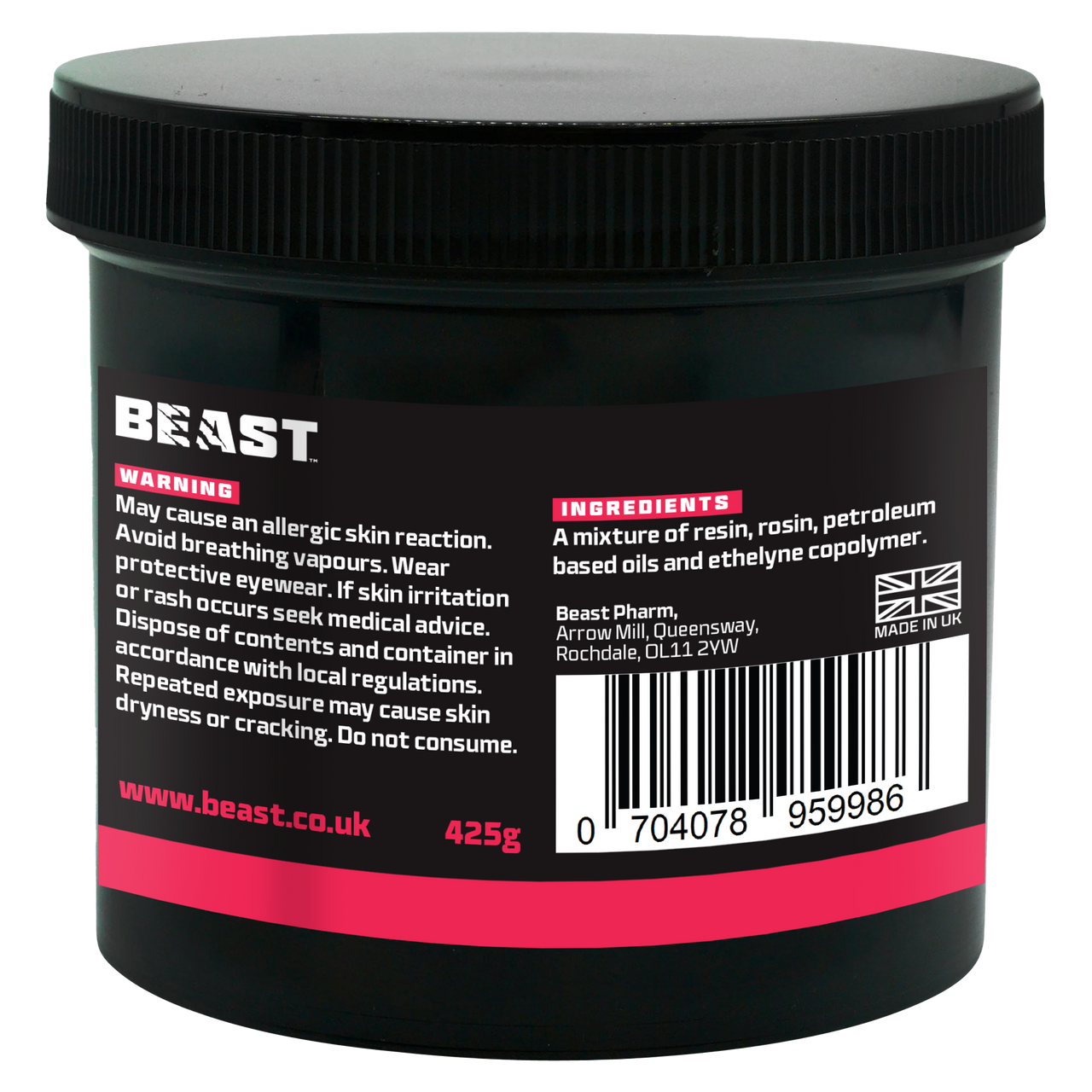 BEAST World's Strongest Stone Lifting Tacky - 425g